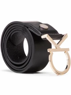 Cintura da donna Ck Adj.Logo Belt 3.5Cm K60K602141 Nero