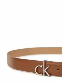Cintura da donna Ck Buckle Belt 3.0_Smooth K60K613156 Marrone