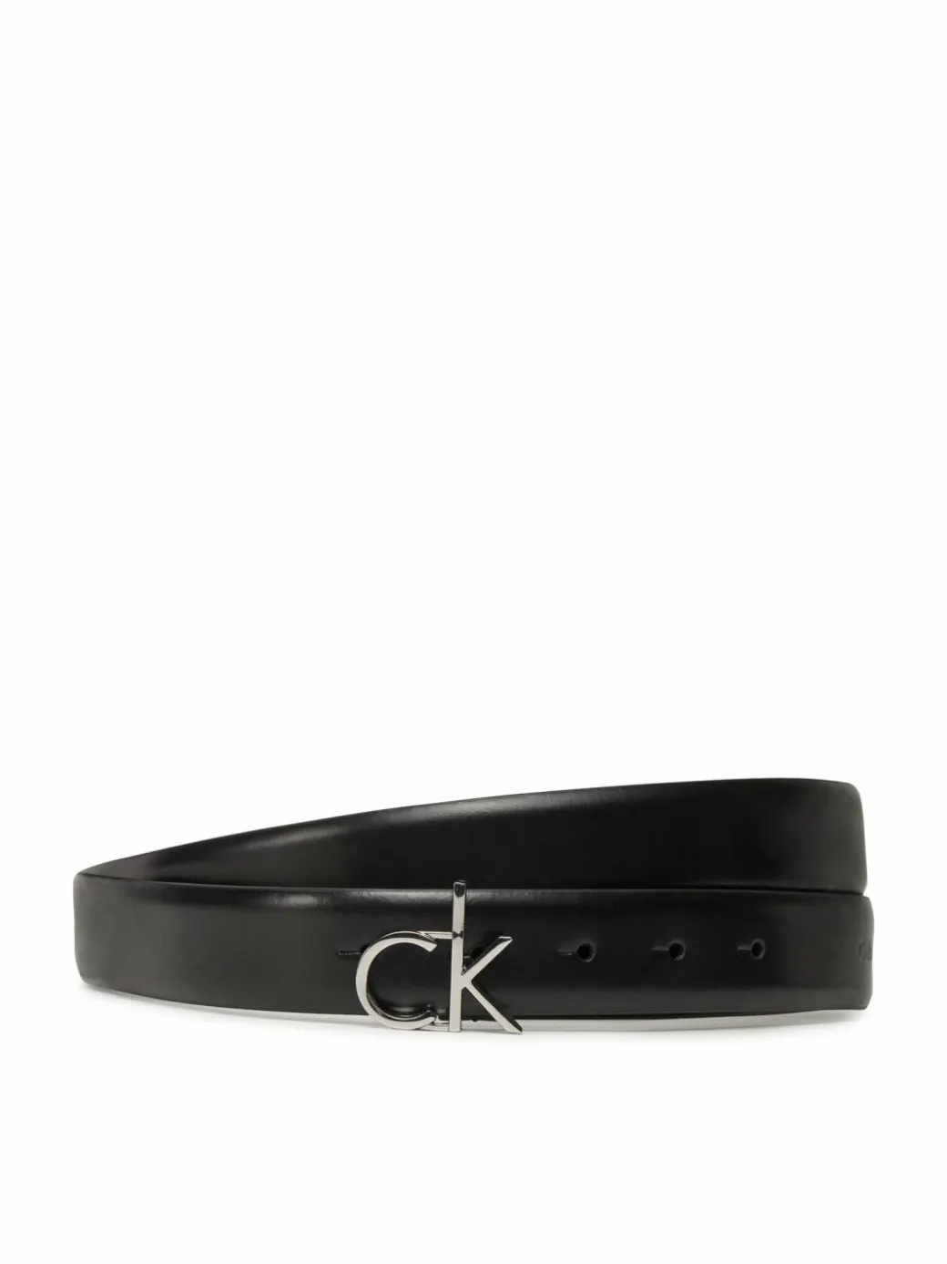 Cintura da donna Ck Buckle Belt 3.0_Smooth K60K613156 Nero