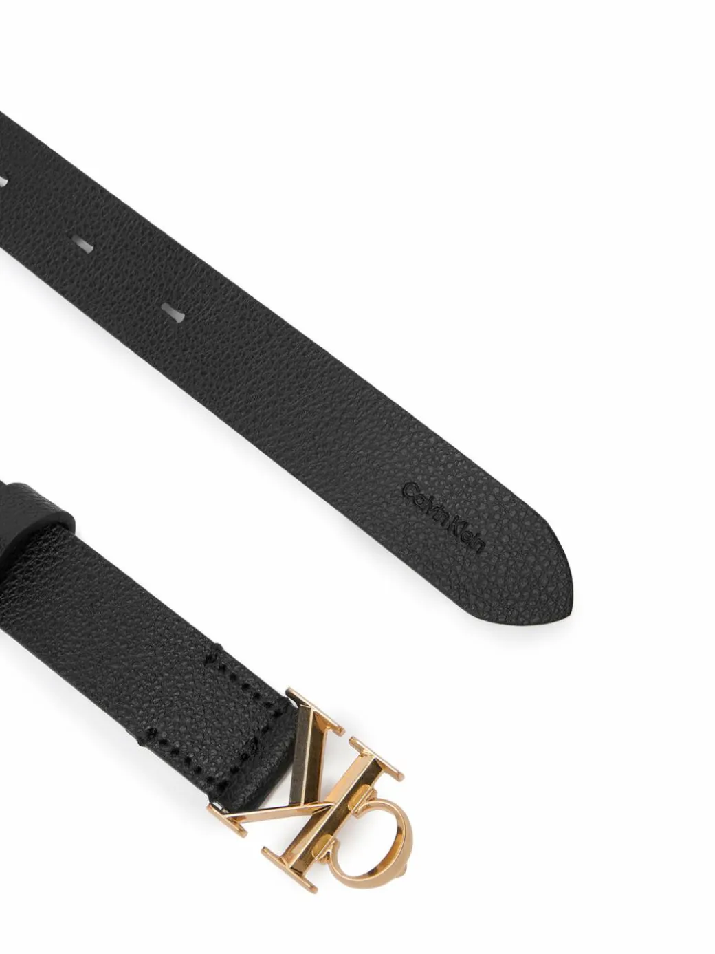 Cintura da donna Facet Ck Buckle Pebble 25Mm LV04F7060G Nero