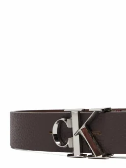 Cintura da donna Facet Ck Buckle Pebble LV04F7060G Marrone