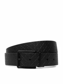 Cintura da uomo LV04D7063G Nero