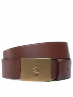 Cintura da uomo 36Mm Pp Plaque Belt 405691693002 Marrone