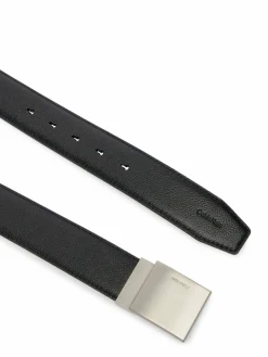 Cintura Dress Plaque Pebble 35Mm Adj LV04D7080G Nero