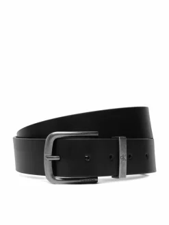 Cintura Seasonal Logo Tumbled 35Mm Fixed LV04D7128G Nero