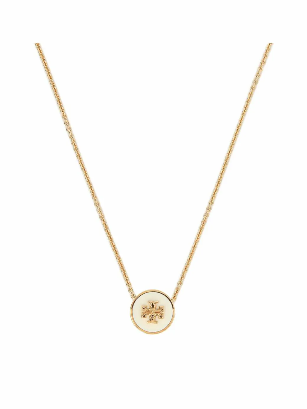 Collana Kira Enamel Pendant 90549 Bianco