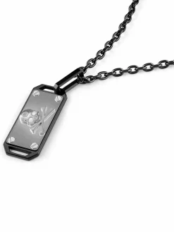 Collana $Kull Bones PJWEA09NU Argento