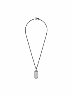 Collana $Kull Bones PJWEA09NU Argento