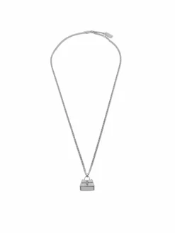 Collana The St. Marc Cuban-Link Chain Necklace 2F3JNC001J37 Argento