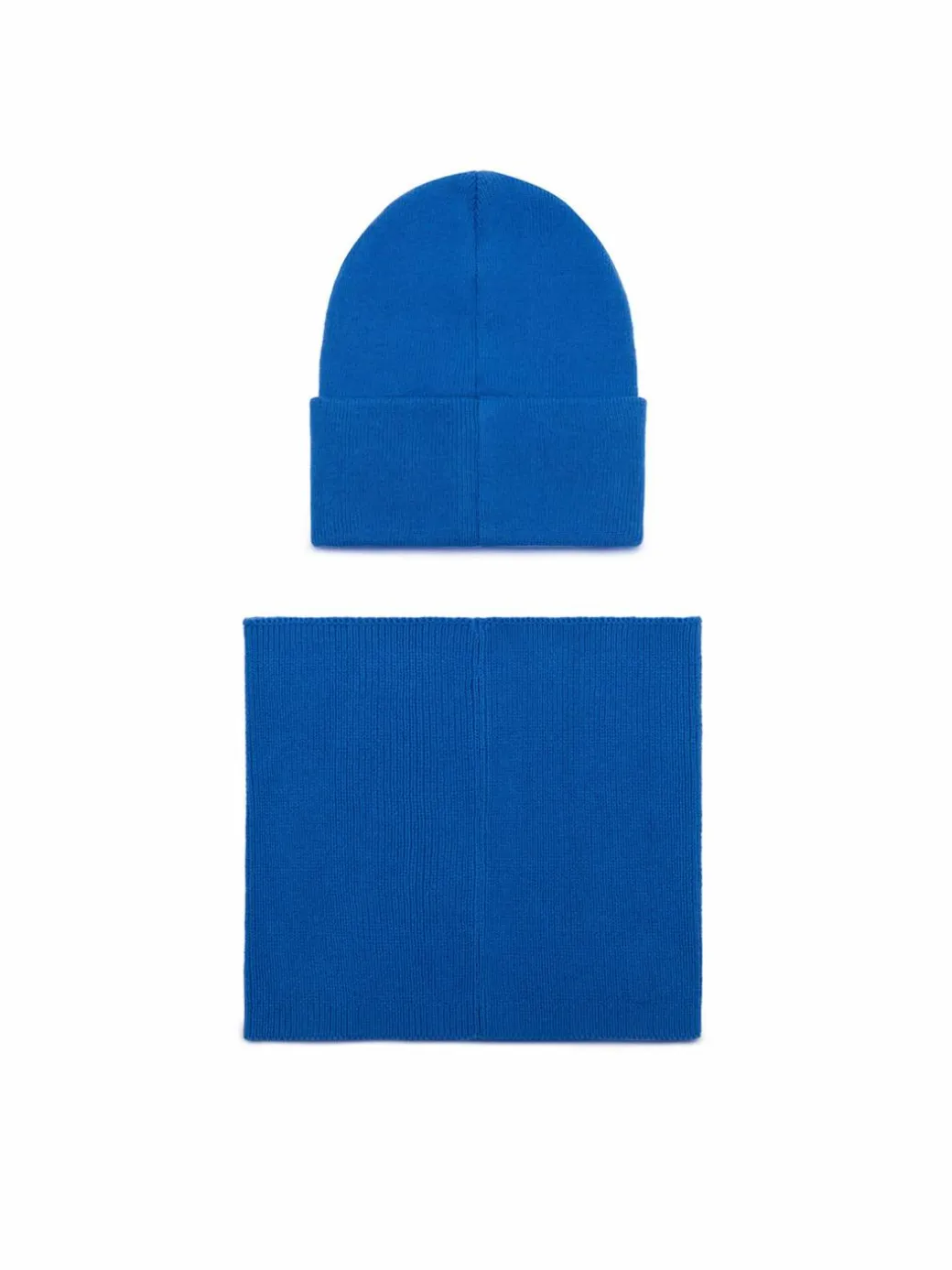 Completo cappello e scaldacollo ACCCS-AW24-243WBHP Blu scuro