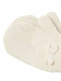 Completo cappello, sciarpa e guanti 10.536 Écru
