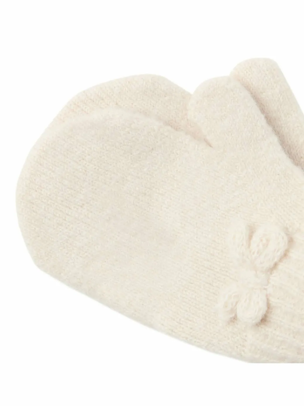 Completo cappello, sciarpa e guanti 10.536 Écru