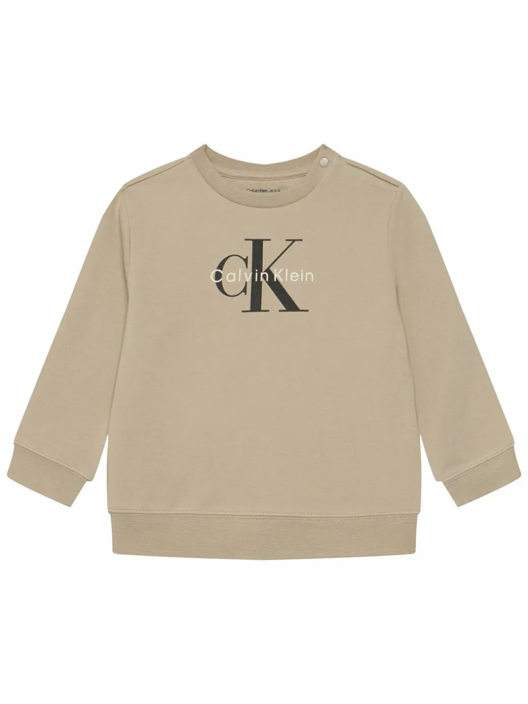 Completo felpa, maglietta e pantaloni Monogram IN0IN00336 Beige Regular Fit