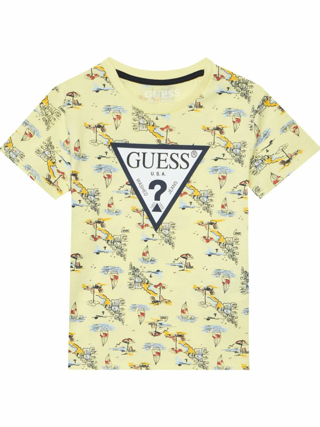 Completo T-shirt e pantaloncini N6GG01 K8HM4 Multicolore Regular Fit