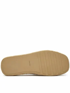 Espadrillas Flatf Espadrill Cross Lth Hdw HW0HW02892 Écru