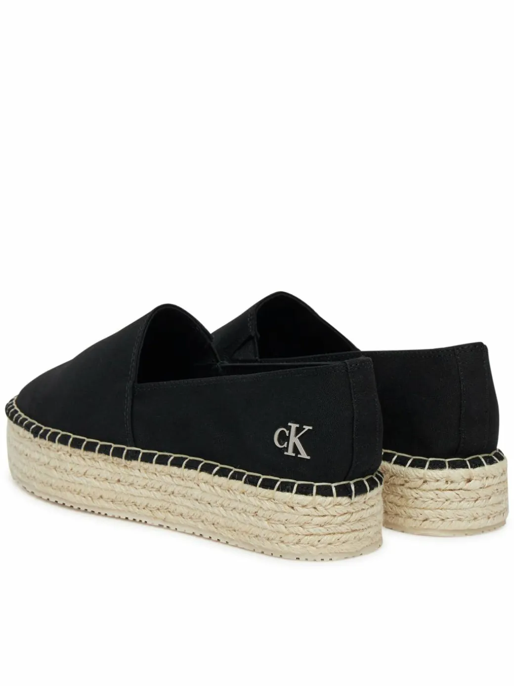 Espadrillas Flatform Esdparille Mg/Hdw YW0YW01737 Nero