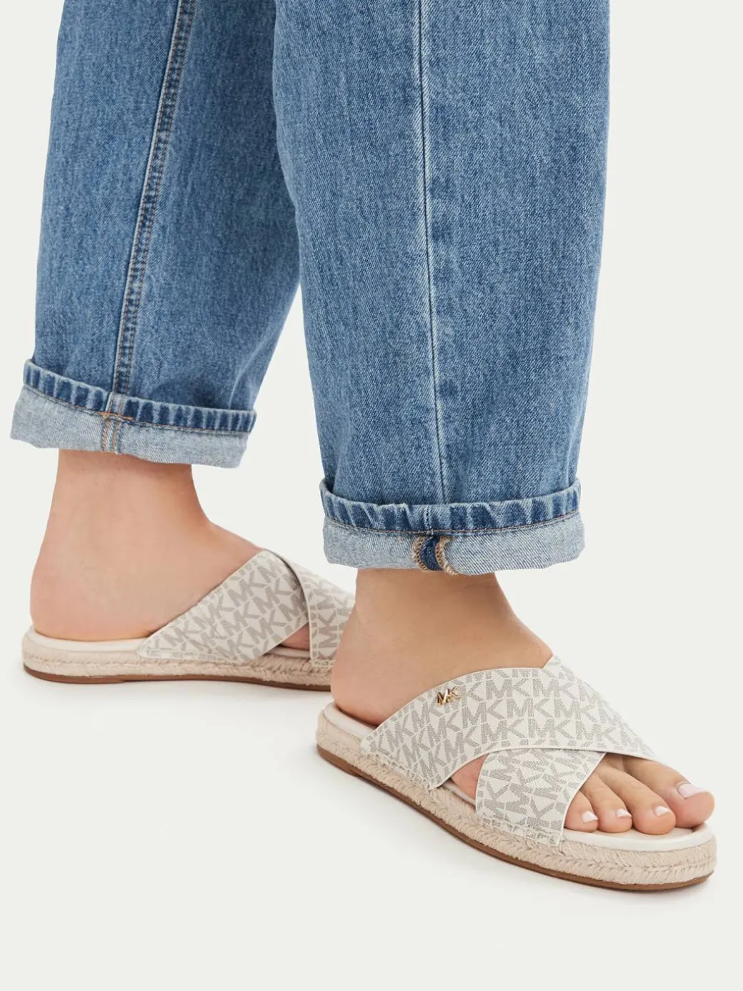 Espadrillas Kenzie 40R6KZFS1B Crema
