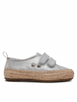 Espadrillas Millner Metallic K12506 Argento