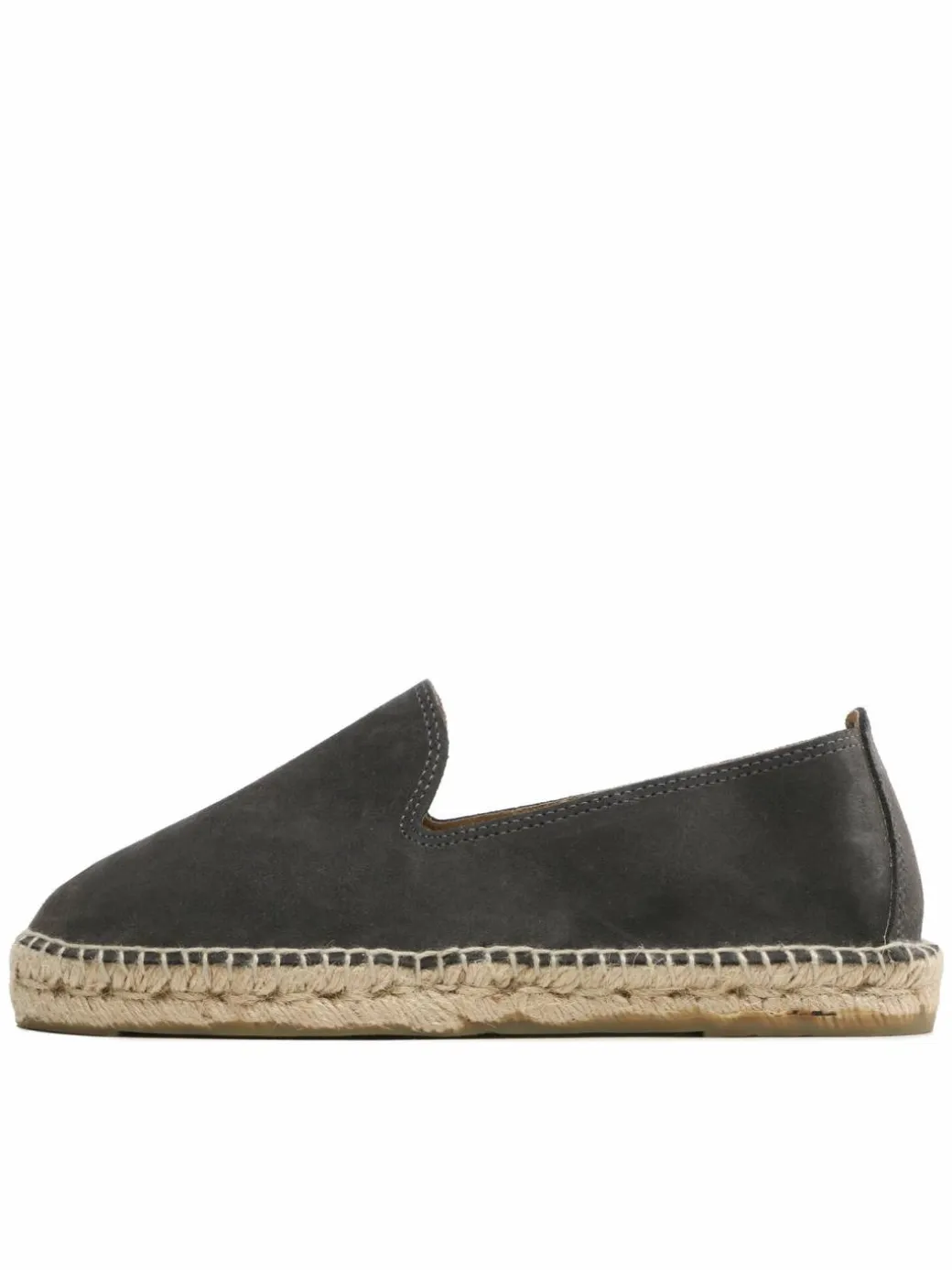 Espadrillas Suede Flat Espadrilles W 1.0 C0 Grigio