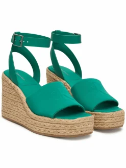 Espadrillas Wedge Espad 70 Neopr Mg HW0HW03014 Verde