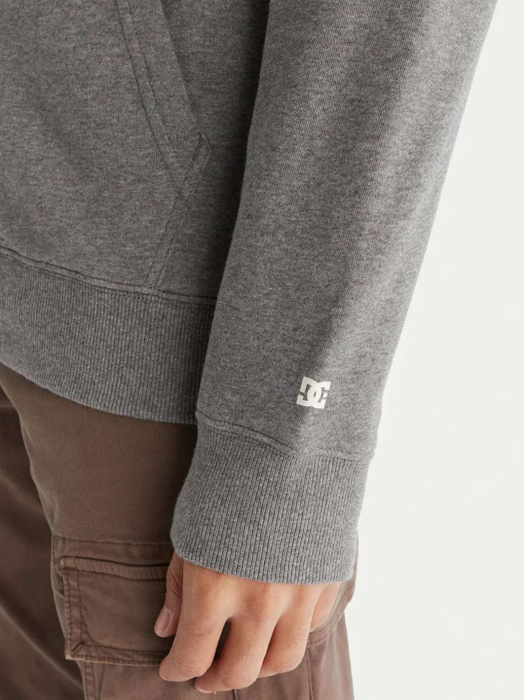 Felpa Baseline ADYFT03389 Grigio Regular Fit