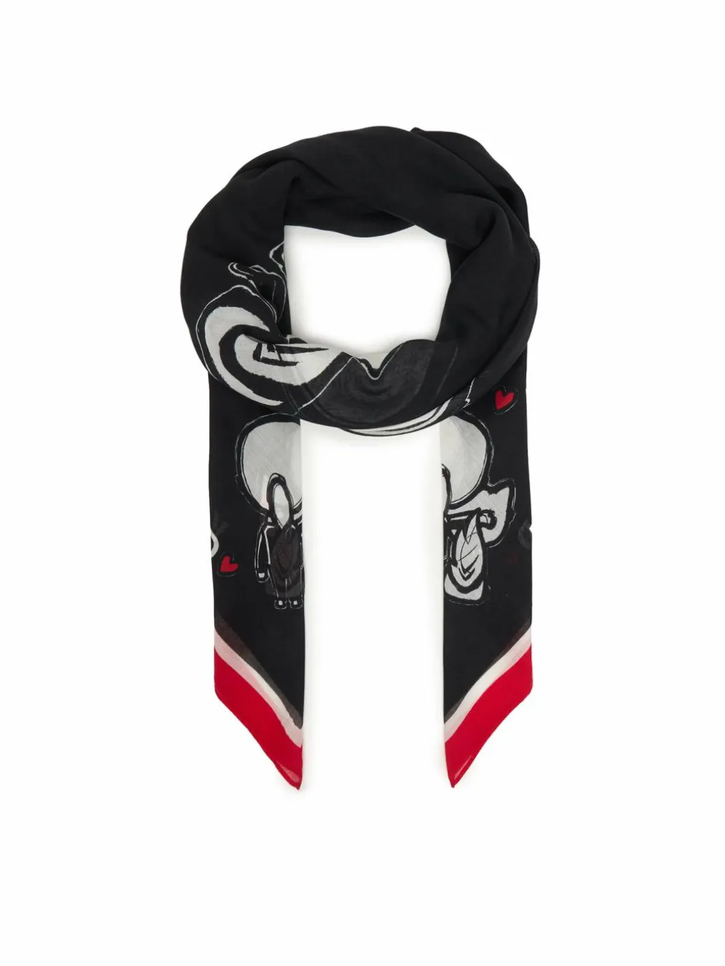 Foulard B1W33106 Nero
