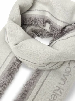 Foulard Emblem Graphic Lw Square Scarf LV04F8073G Grigio