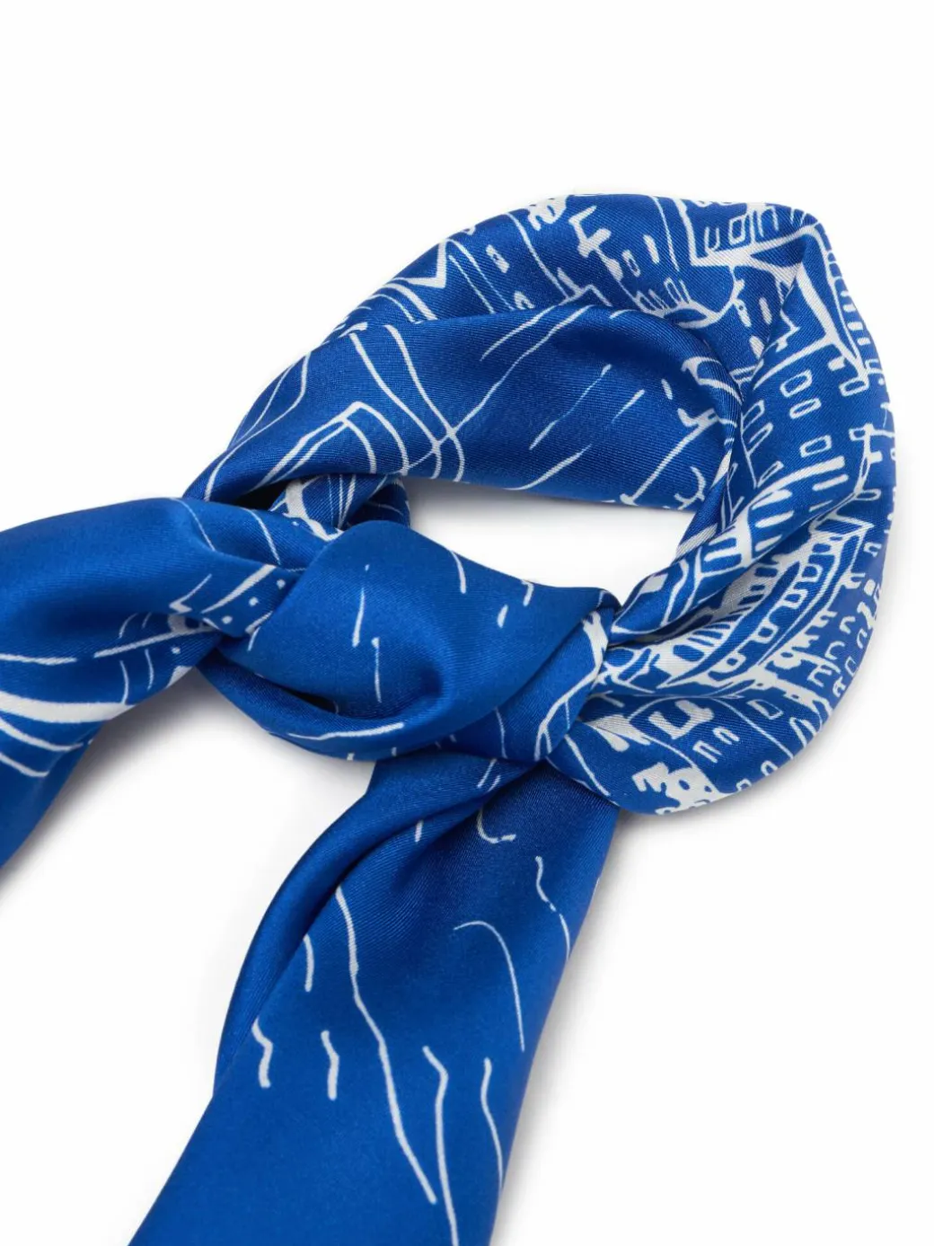 Foulard 454P09789002 Blu