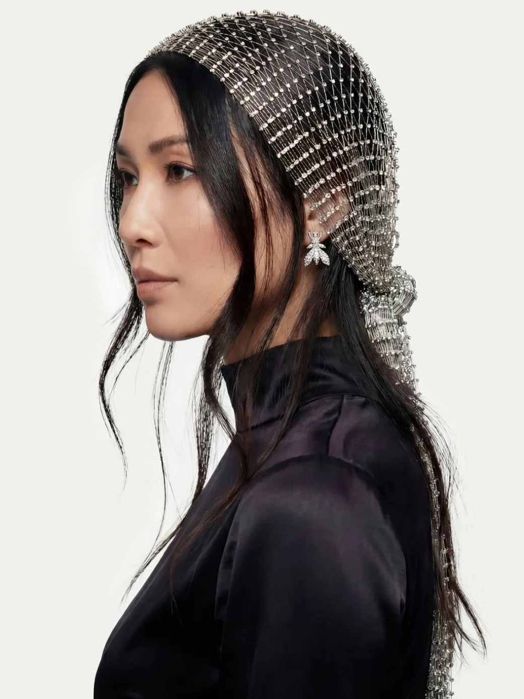 Foulard per capelli 8F0128/J405-S980 Argento
