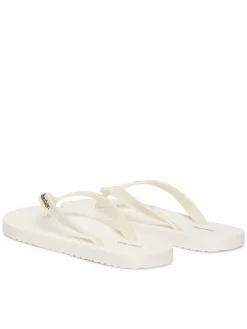 Infradito Arwa - Metallic Pearlised Flip Flops HW0HW02956 Bianco