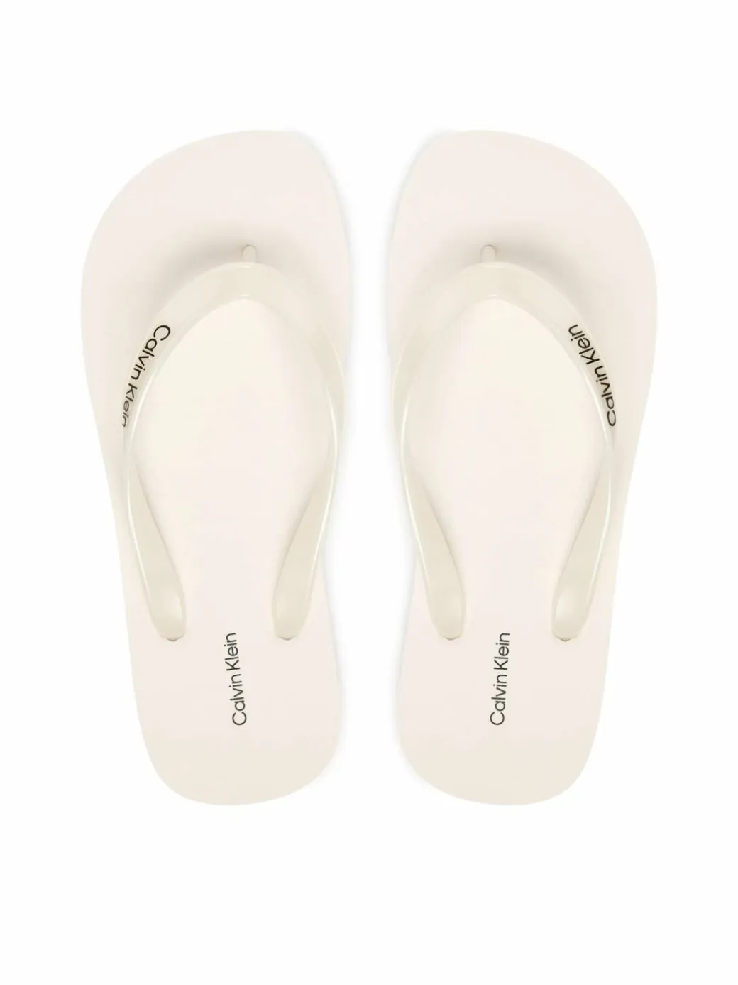Infradito Arwa - Metallic Pearlised Flip Flops HW0HW02956 Bianco