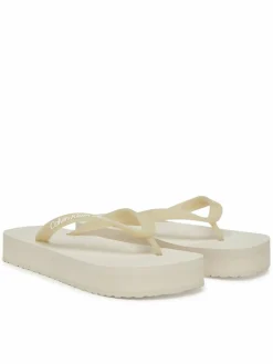 Infradito Beach Sandal Flatform Tpu YW0YW01830 Écru
