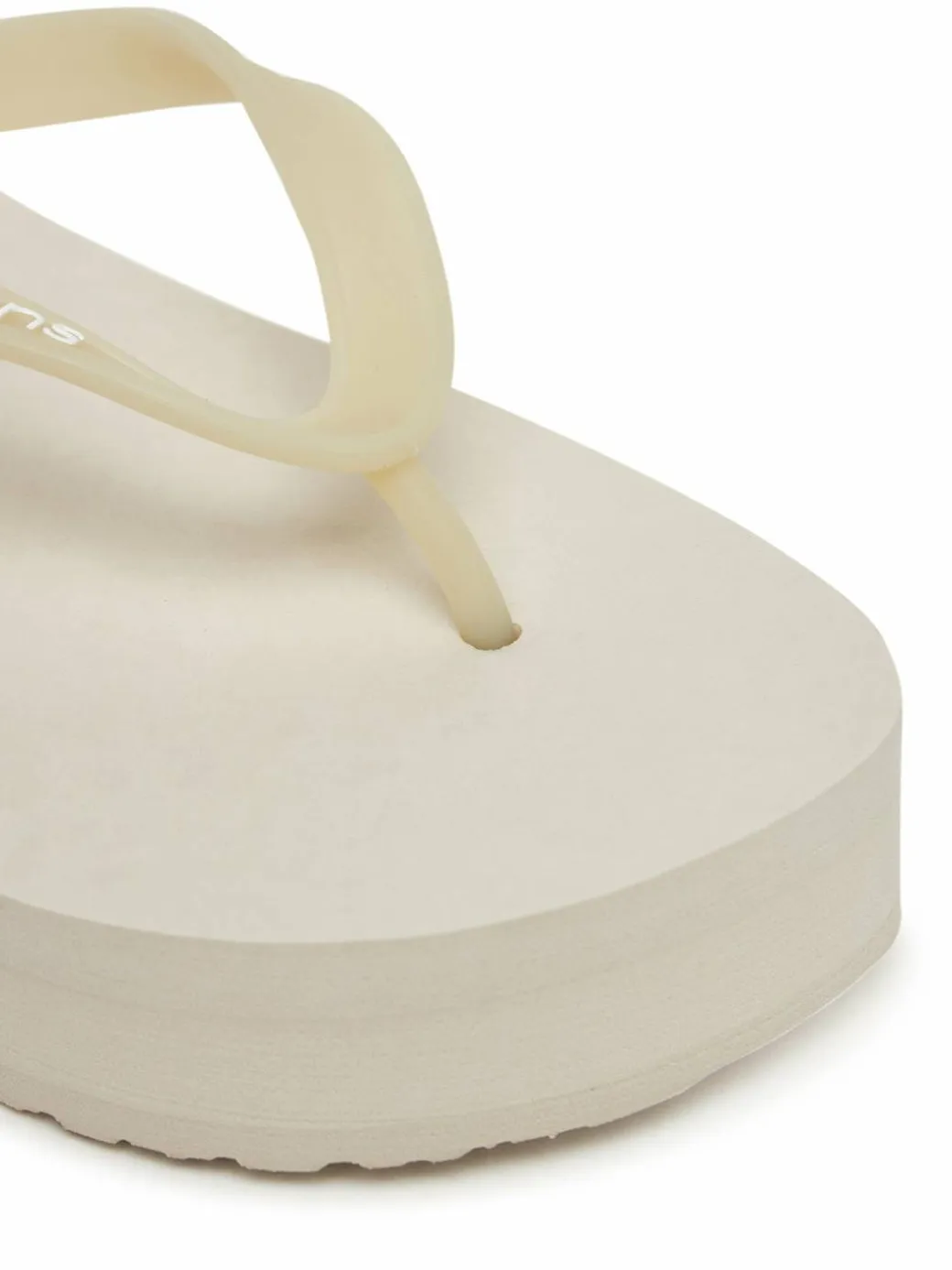 Infradito Beach Sandal Flatform Tpu YW0YW01830 Écru