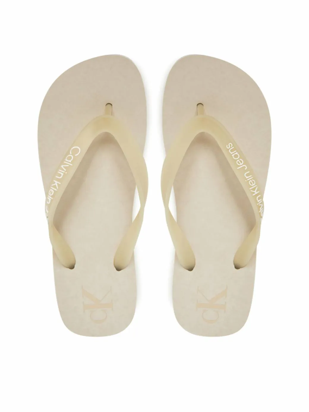 Infradito Beach Sandal Flatform Tpu YW0YW01830 Écru