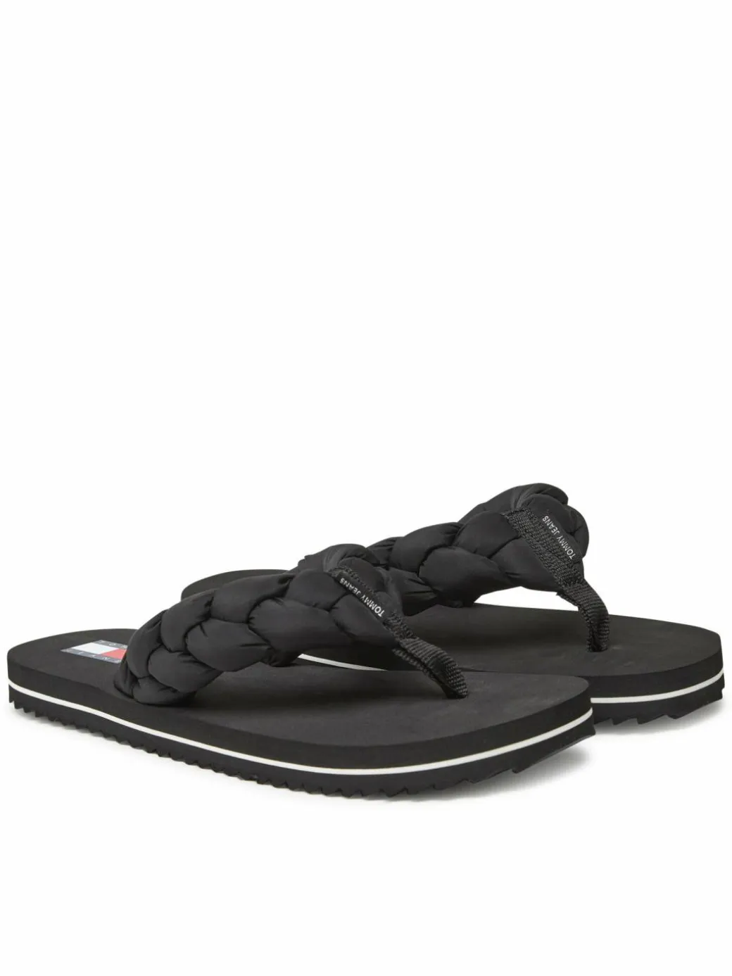 Infradito Braided Thong Beach Sandal EN0EN02877 Nero