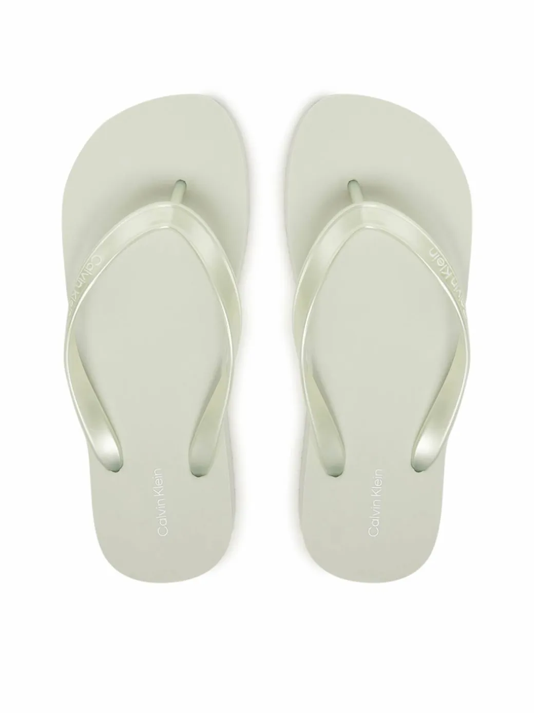 Infradito Flatform Flip Flop Met Tpu HW0HW03120 Bianco