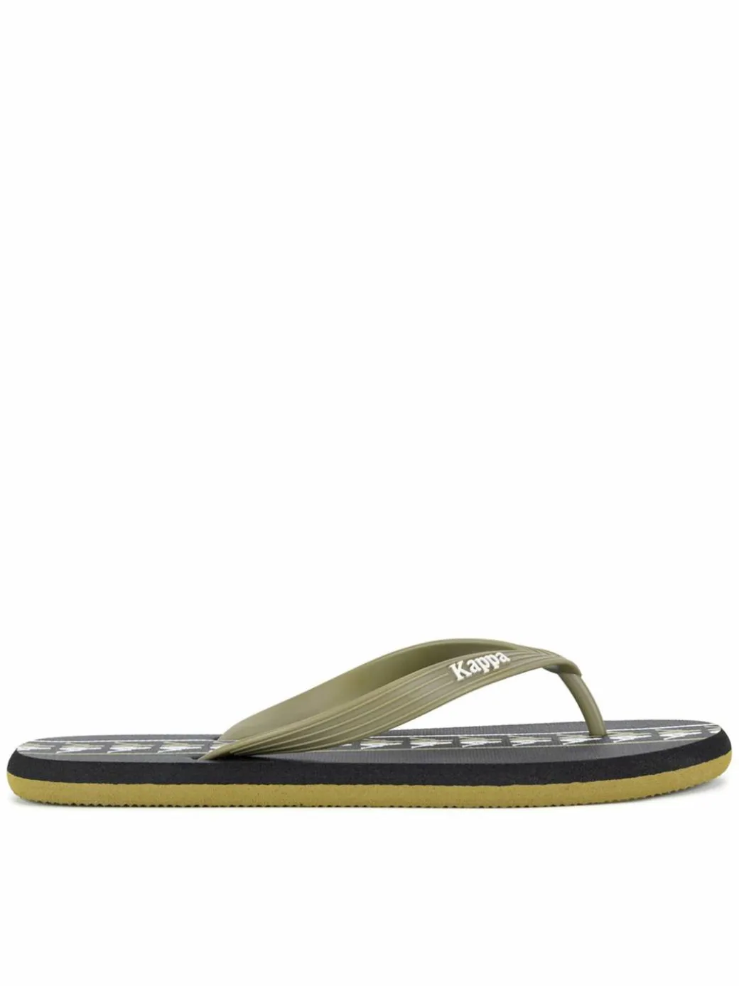 Infradito 371G1LW Green Military - Black - White Multicolore