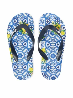 Infradito J6GZ25 WO780 Blu scuro