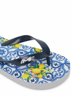 Infradito J6GZ25 WO780 Blu scuro
