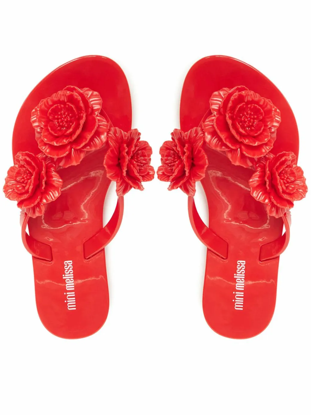 Infradito Mini Melissa Harmonic Springtime Inf M 35705 Rosso