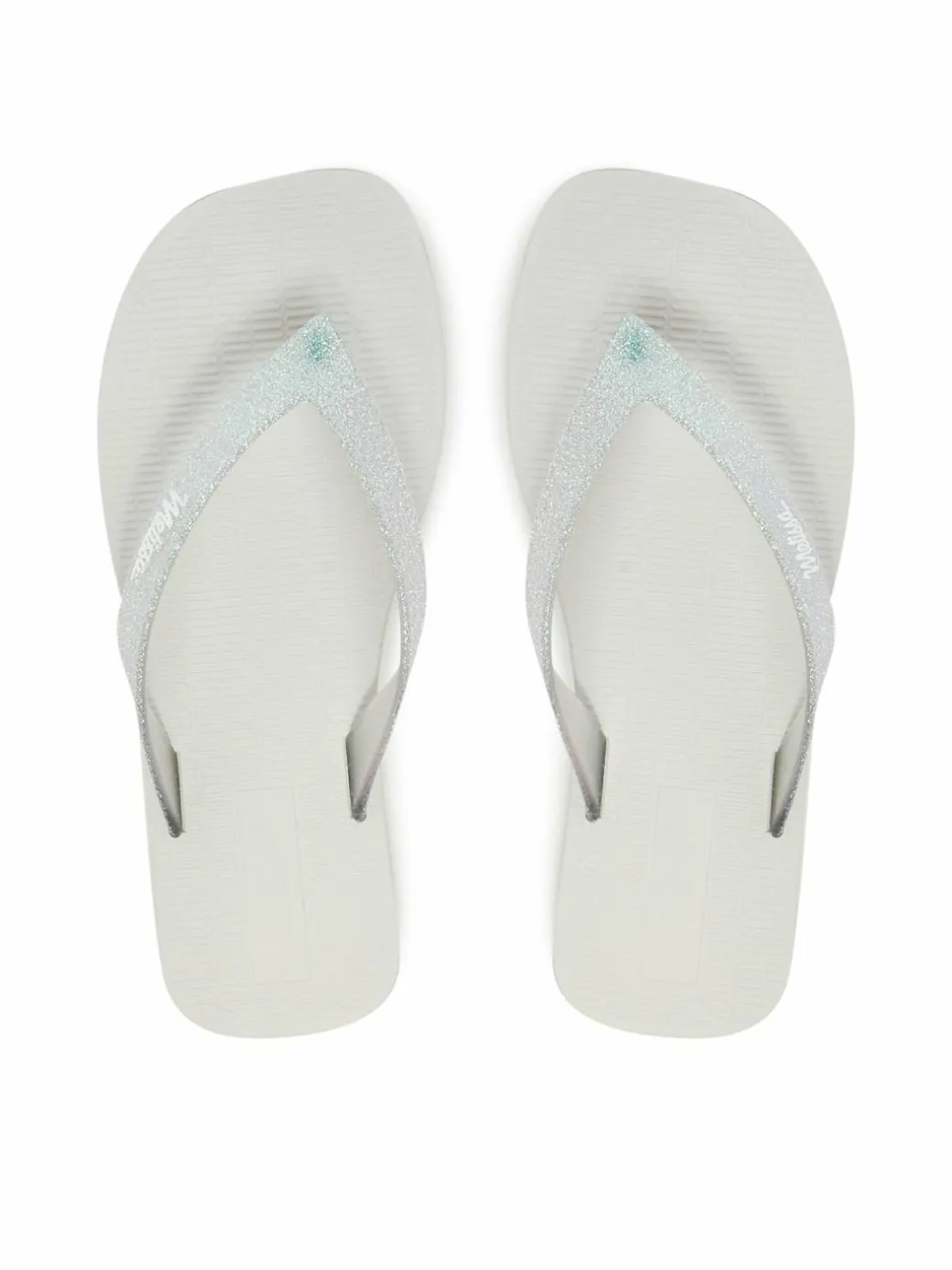 Infradito Mini Melissa Sun Long Beach II Inf 36100 Bianco