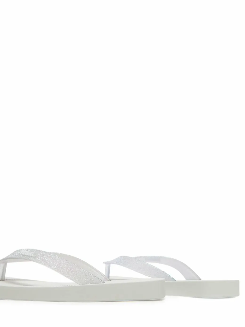 Infradito Mini Melissa Sun Long Beach II Inf 36100 Bianco
