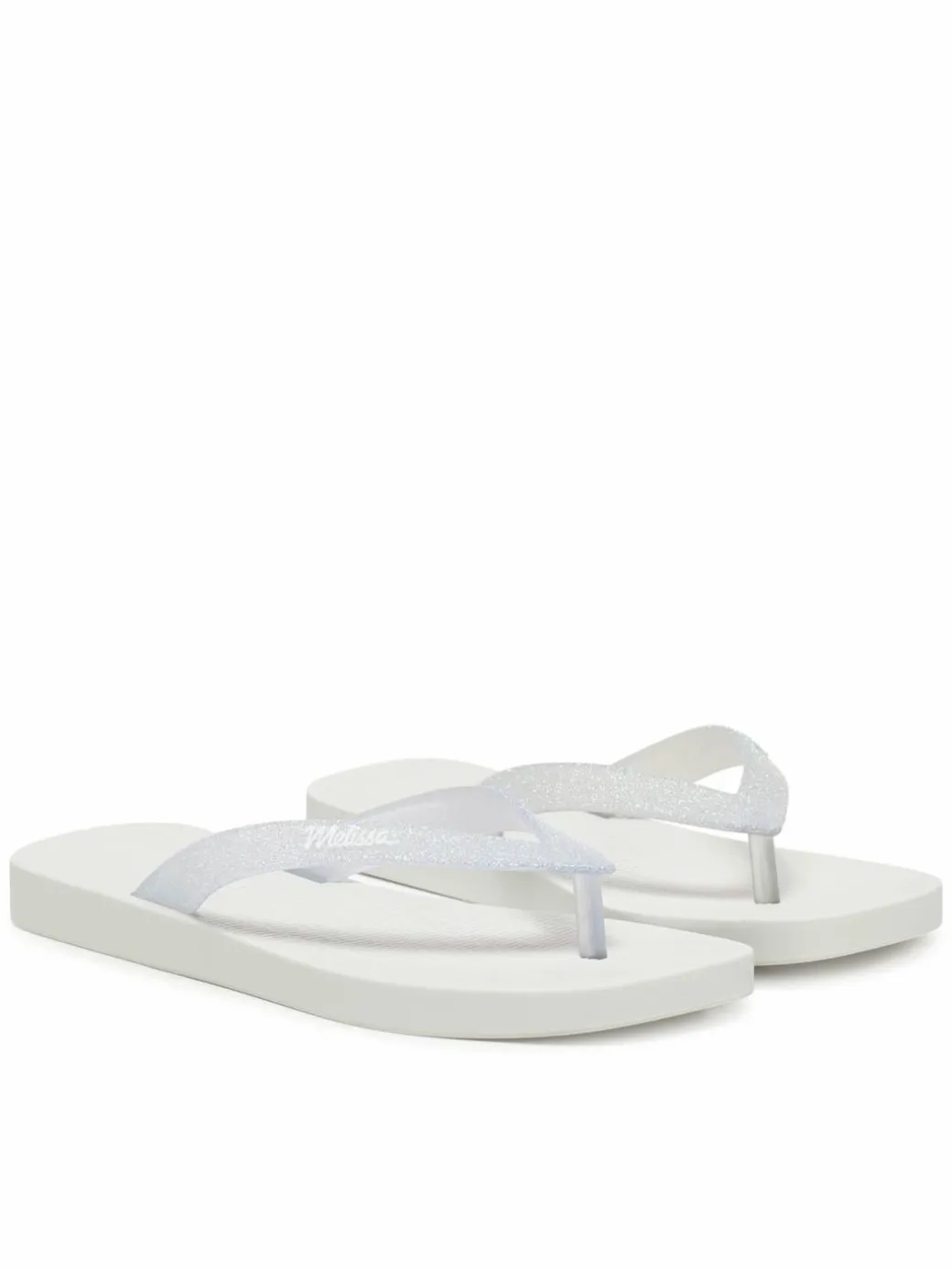 Infradito Mini Melissa Sun Long Beach II Inf 36100 Bianco