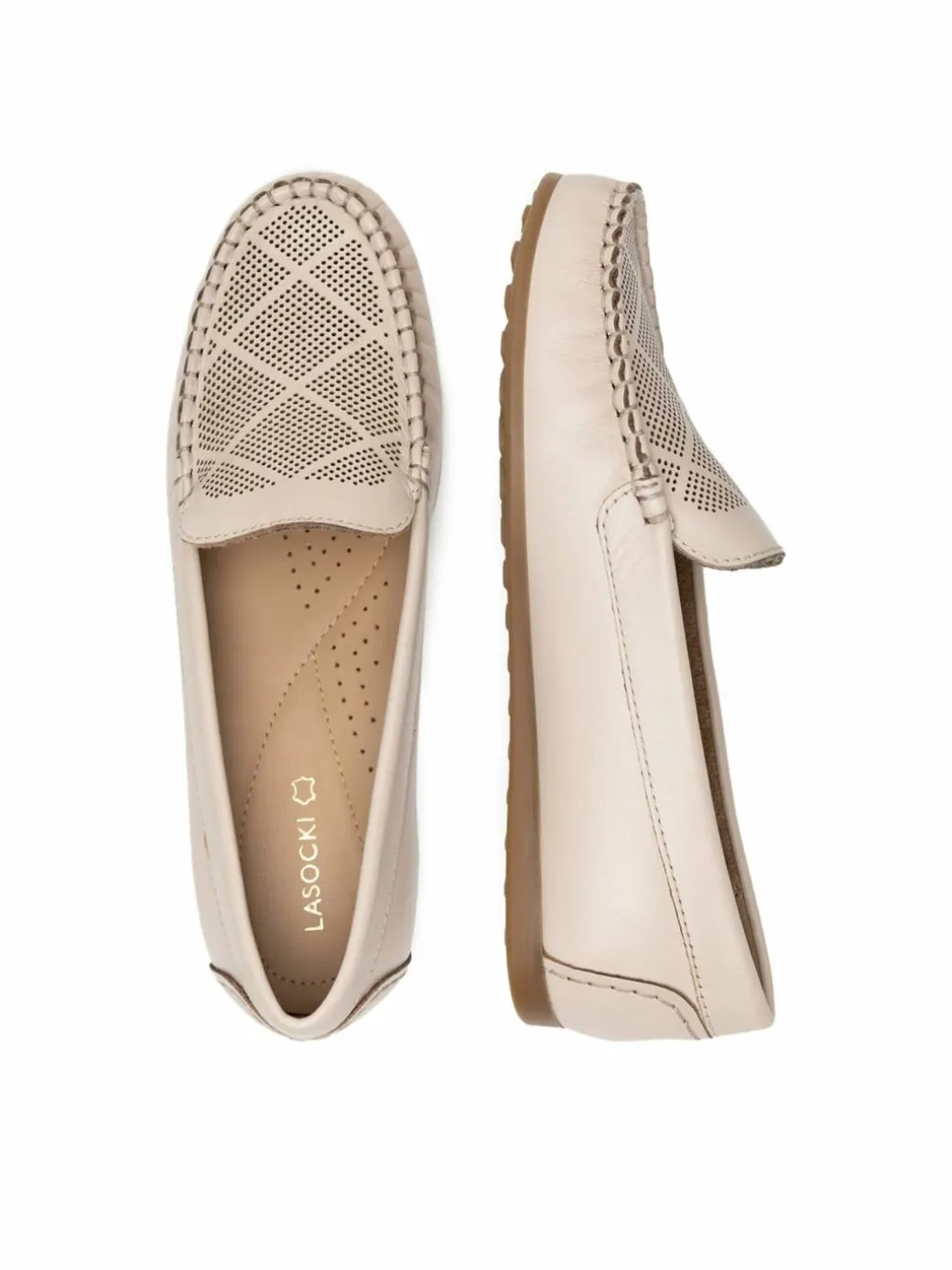 Mocassini GRD-D520-05 Beige