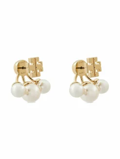 Orecchini Kira Pearl Front-Back Earring 153672 Oro