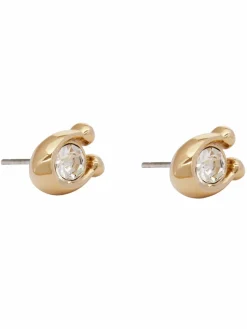 Orecchini Signature Stone Stud Earrings 37440614GLD110 Oro