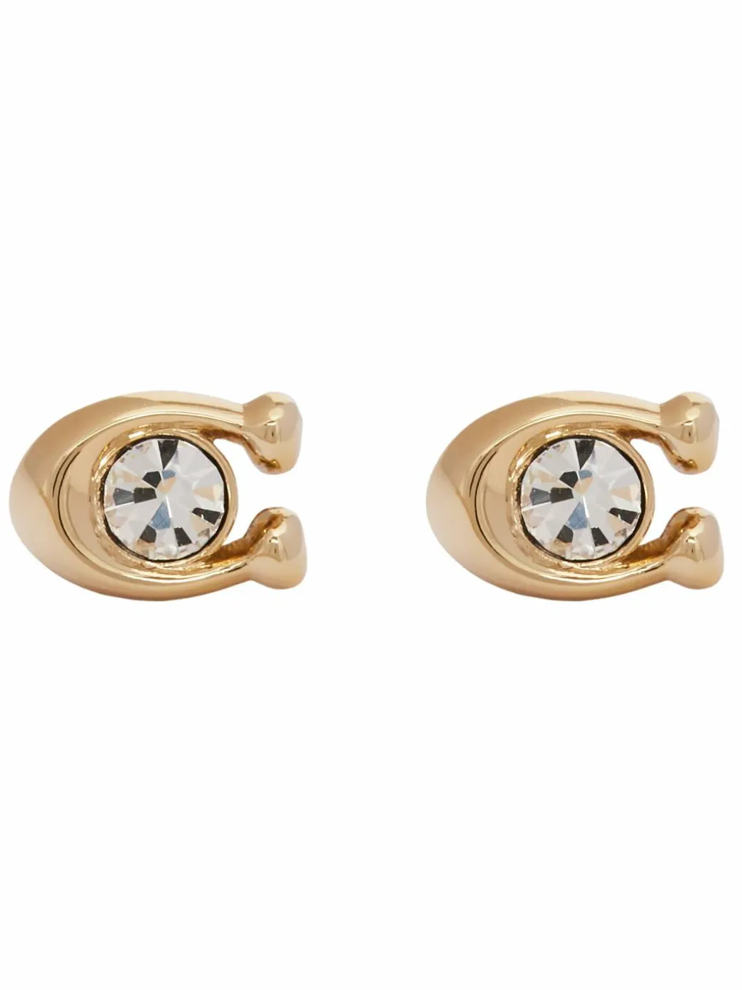 Orecchini Signature Stone Stud Earrings 37440614GLD110 Oro