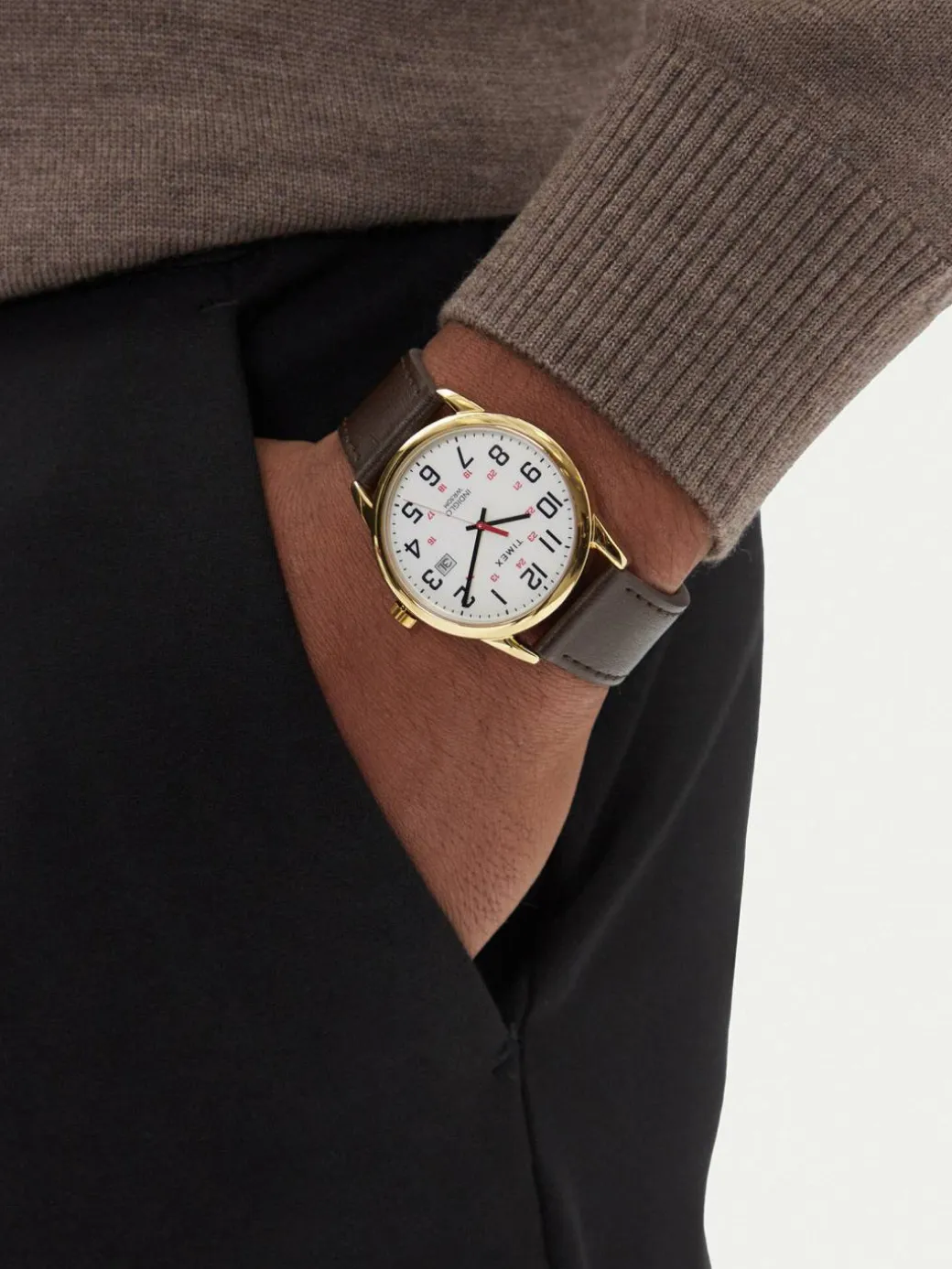 Orologio Easy Reader® Classic TW2Y12700 Marrone