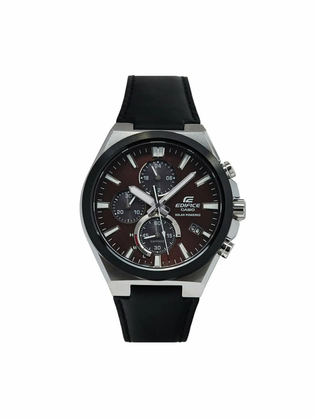 Orologio Edifice Solar Powered Chronograph EFS-S630BL-5AVUEF Nero