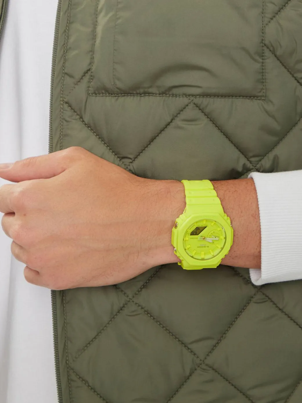 Orologio GA-2100-9A9ER Giallo